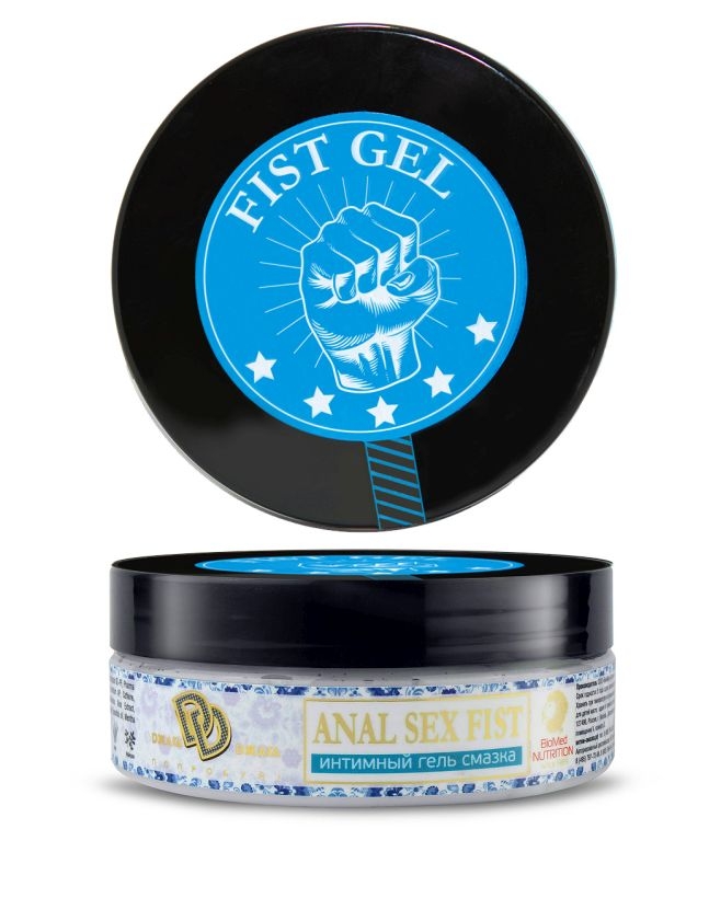 Гель для фистинга "Джага-Джага Anal Sex Fist" с мятой, 200ml   